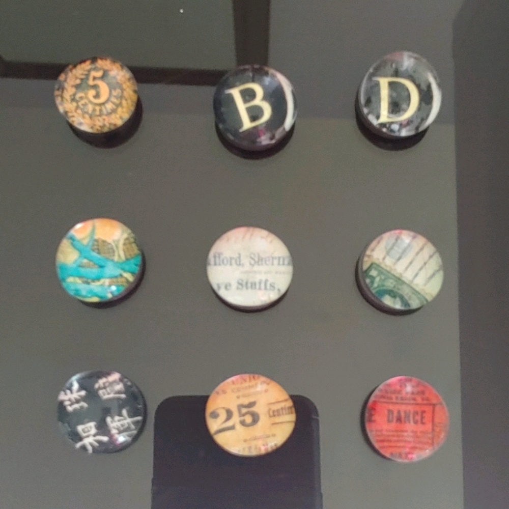 magnets for fridge or office - set of 9